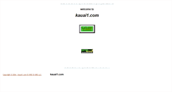 Desktop Screenshot of kauai1.com